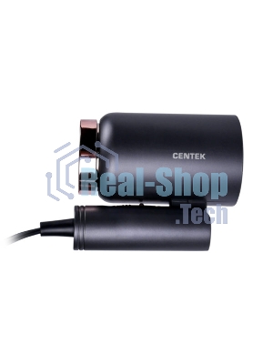 Фен Centek CT-2202 серый, 1600 Вт, компактный, ионизация