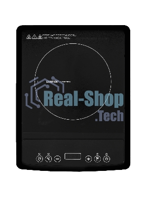 Плита настольная электрическая Centek CT-1518 чёрный, 2 кВт, индукция, конфорки - 1, стеклокерамика, сенсор