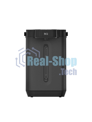 Термопот BQ TP5002 Black, мощность 1800 Вт, объем 5 л, сенсорный тип управления, 5 температурных режимов (45, 65, 75, 85, 95°С), функция повторного кипячения, функция поддержания температуры, способы подачи воды - электрическая помпа, индикатор уровня воды, автоотключение при недостаточном количестве воды, блокировка подачи воды, защита от перегрева, дисплей LED, съемная крышка, ручка для переноски, материал корпуса - металл, пластик, материал внутренней камеры - высококачественная нержавеющая сталь AISI 304, длина электрошнура 1.0 м, напряжение 220-240 В, 50-60 Гц, защита от поражения электротоком класс I