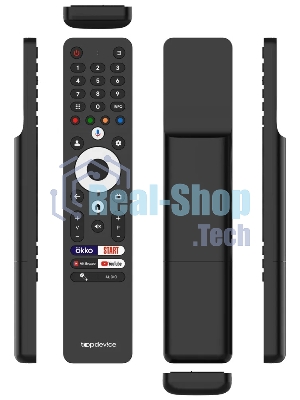 Телевизор TopDevice 50'' TDTV50DQ08U черный VA-QLED UHD 60Hz Smart TV 2GB/16GB