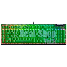 Клавиатура Razer BlackWidow V4 X Green Switch Minecraft Edition проводная, USB Type-A, зеленый