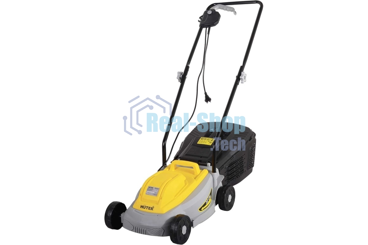 Газонокосилка электрическая Huter ELM-11А32 Grey, от сети, 1100 Вт