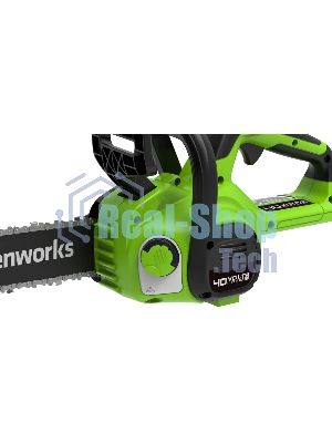 Цепная пила аккумуляторная GreenWorks G40CS30II, 40V, 30 см, без АКБ и ЗУ (2007807)