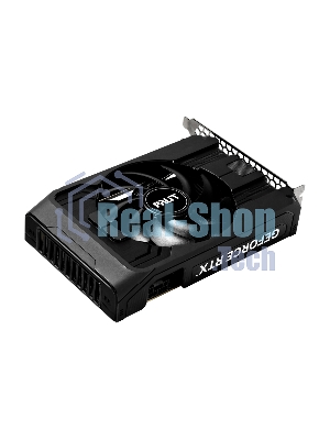 Видеокарта Palit GeForce RTX 5050 StormX OC, NVIDIA RTX 5050, 8 ГБ GDDR6, 128 бит, PCI-e 5.0, 1xHDMI, 3xDP, 2617 МГц