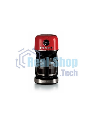 Кофеварка капельная Ariete 00M139600AR0 красный, молотый, 1,5 л. 900 Вт