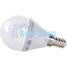 Лампа светодиодная IEK LLE-G45-5-230-40-E14 ECO G45 5Вт шар 4000К белый E14 450 лм 230-240В