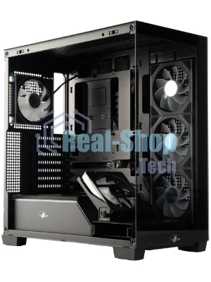 Корпус eATX Eurocase M9 Max-Fish tank M9 MAX 2ARGB 3_0_2 BLACK черный
