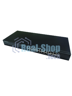 Коммутатор неуправляемый NEOMAX NMS-124P-1000-SR, 24 порта 1000 Mbps, металл Rack
