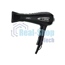 Фен LIRA LR 0706 черный, 2200 Вт