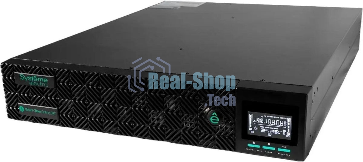 Источник бесперебойного питания Systeme Electric Smart-Save Online SRTSE/1000 ВА/1000 Вт/8x IEC320 C13 + 1 Schuko