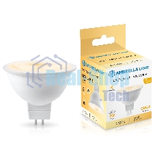 Лампа светодиодная	Ambrella light 170713 LED MR16 7W IC GU5.3 2700K 175-265V 38°