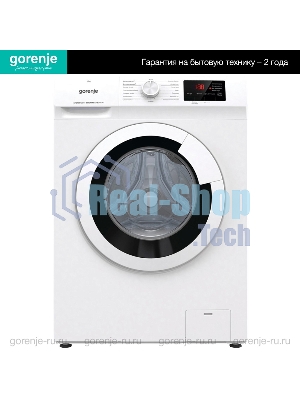 Стиральная машина Gorenje WHE60SFS белый загр. фронтальная макс.: 6 кг 1000об/мин класс: А+++