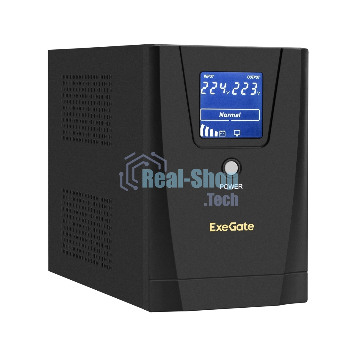 Источник бесперебойного питания ExeGate EP285492RUS SpecialPro Smart LLB-1200.LCD.AVR.C13.RJ.USB 1200VA/750W, LCD, AVR, 6*IEC-C13, RJ45/11, USB, черный