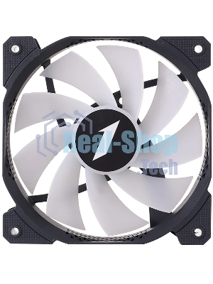 Вентилятор для корпуса 1STPLAYER F7R Black F7R-BK 120mm, 600-1800rpm, 56.34CFM, 36.99dBa, BULK