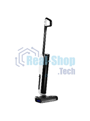 Пылесос вертикальный Centek CT-2580 черный/белый, питание от аккумулятора, 14000 Па, уборка сухая/влажная, пылесборник 0.6/0,4 л