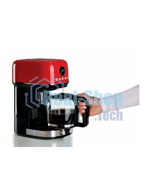 Кофеварка капельная Ariete 00M139600AR0 красный, молотый, 1,5 л. 900 Вт