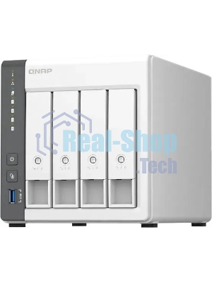Сетевое хранилище NAS Qnap D4 (REV. C) 4-bay настольный Cortex-A55 RK3568B2