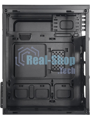 Компьютерный корпус Digma DCC-MN303 черный без БП mATX 1x80мм 2x120мм 1xUSB 2.0 1xUSB 3.0 audio
