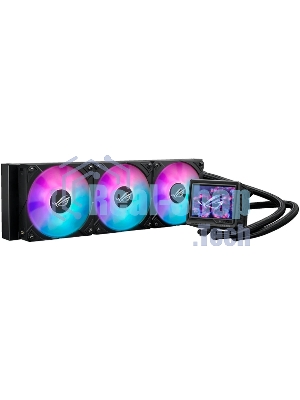 Система жидкостного охлаждения ASUS ROG RYUJIN III 360 ARGb EXTREME 90RC0131-M0EAY0 черный 120мм алюминий+медь 2800rpm 36db 4-pin 305W
