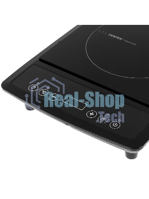 Плита настольная электрическая Centek CT-1518 чёрный, 2 кВт, индукция, конфорки - 1, стеклокерамика, сенсор