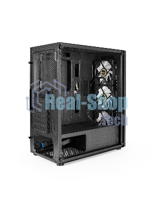 Компьютерный корпус Miditower ExeGate EVO-9205-NPX700 (ATX, БП 700NPX с вент. 12 см, с окном, 1*USB+1*USB 3.0, аудио, 3 вент. 12см с RGb подсветкой)