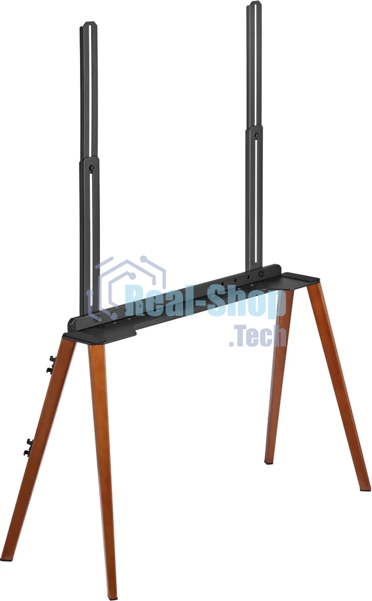 Подставка для телевизора Cactus CS-ST3646BKWN черный/орех, 49