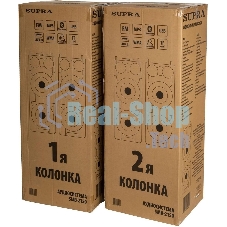 Минисистема SUPRA SMB-2150 черный 1200Вт FM USB BT SD (в комплекте: активн.+пассив.колонки)