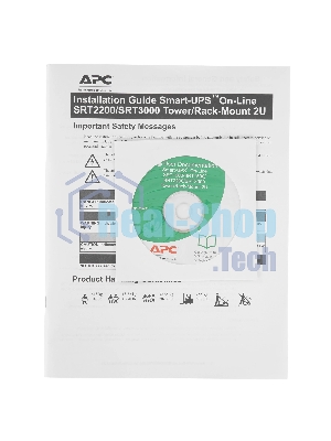 Источник бесперебойного питания APC Smart-UPS SRT SRT2200XLI/2200 ВА/1980 Вт/2 х IEC 320 C19 (компьютерная), 8 х IEC 320 C13 (компьютерная)