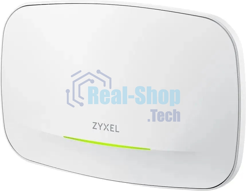 Точка доступа Zyxel NebulaFlex NWA130BE, WiFi 7, 802.11a/b/g/n/ac/ax/be (2,4 и 5 ГГц), MU-MIMO, антенны 2x2, до 688+4320 Мбит/с, 2xLAN 2.5GE, PoE