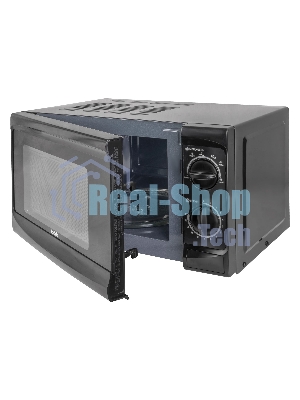 Микроволновая печь BBK 20MWS-706M/B черный, 20 л, 700 Вт, переключатели - поворотный механизм