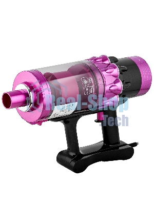 Пылесос вертикальный BRAYER BR4272 фиолетовый, питание от сети, 185 Вт, уборка сухая, пылесборник 0,8 л