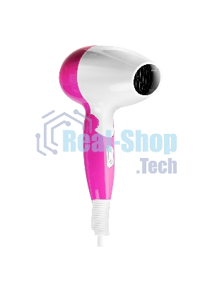 Фен Centek CT-2229 белый/розовый, 1200 Вт, компактный