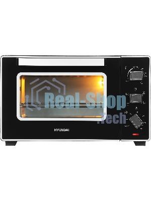 Мини-печь Hyundai MIO-HY093 28 л, 1600 Вт, черный