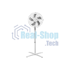 Вентилятор Centek CT-5035 белый, напольный, 40 Вт, 3 скорости, 43 см