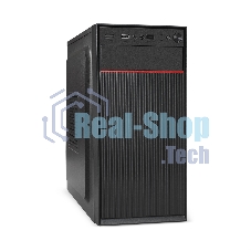 Компьютерный корпус Minitower ExeGate BAA-113-AAA450 (mATX, БП AAA450 с вент. 8см, 2*USB, аудио, черный)