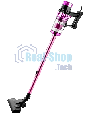 Пылесос вертикальный BRAYER BR4272 фиолетовый, питание от сети, 185 Вт, уборка сухая, пылесборник 0,8 л