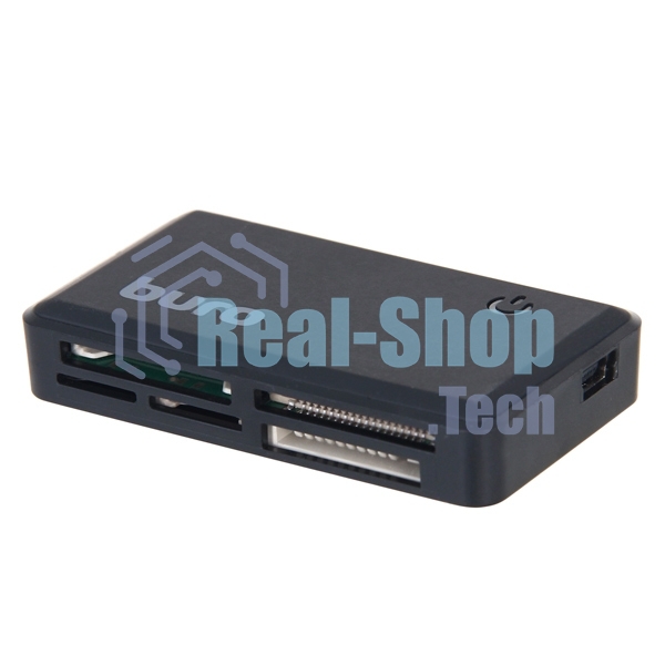 Кард-ридер USB 2.0 Buro BU-CR-151 черный