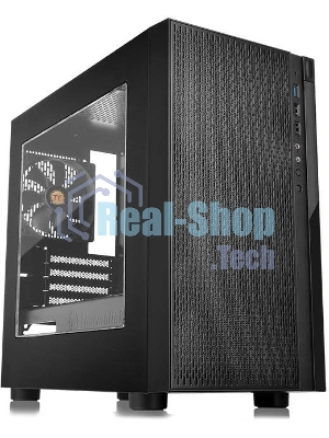 Компьютерный корпус Thermaltake Versa H18 Window черный без БП mATX 2xUSB 2.0 1xUSB 3.0 audio bott PSU