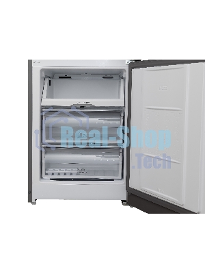 Холодильник Hotpoint HT 5200 C MX мраморный двухкамерный, 240/83л, морозилка снизу, No Frost