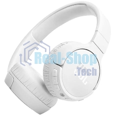 Беспроводные/проводные наушники JBL Tune 670NC белый, накладные, Bluetooth + проводной, активное шумоподавление, до 70 ч