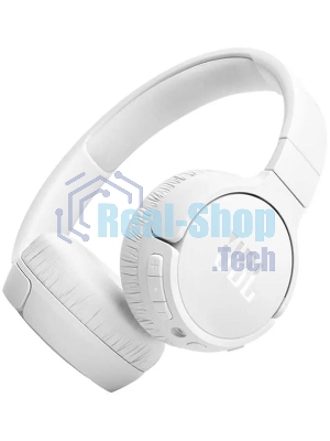 Беспроводные/проводные наушники JBL Tune 670NC белый, накладные, Bluetooth + проводной, активное шумоподавление, до 70 ч