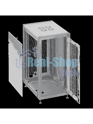 Шкаф коммутационный Sysmatrix SL 6615.733 напольный 15U 600x600 мм пер. дв. перфор. задн. дв. перфор. 800 кг серый 450 мм 37 кг 800 мм IP20 металл