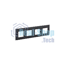 Рамка 4-м IEK SKANDY SK-F04G графит SK-M42-K53