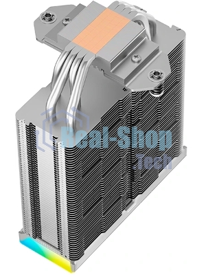 Устройство охлаждения(кулер) Deepcool AK400 Digital SE Wh ARGb Soc-AM5/AM4/1200/1700/1851 белый 4-pin 19-28dB Al+Cu LCD 220W 812gr Ret (R-AK400-WHADMN-GJD)