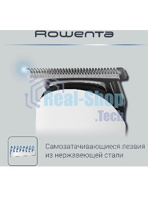 Триммер Rowenta TN8961F4 белый (насадок в компл:7шт)