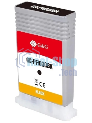 Картридж струйный G&G GG-PFI030BK PFI-030BK черный (55мл) для Canon imagePrograf TA-20/30 TM-240/340