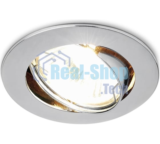Встраиваемый точечный светильник Ambrella Light 104S CH хром MR16