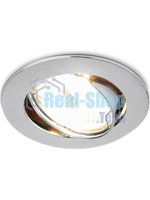 Встраиваемый точечный светильник Ambrella Light 104S CH хром MR16