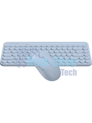 Комплект клавиатура+мышь A4Tech FStyler FG3200 Air2 беспроводной, USB, 2000 DPI, синий