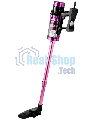Пылесос вертикальный BRAYER BR4272 фиолетовый, питание от сети, 185 Вт, уборка сухая, пылесборник 0,8 л